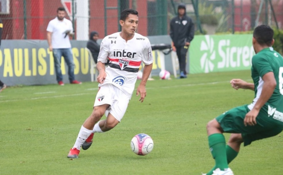 Caio Felipe deve fazer exames médicos nesta terça — Foto: Afonso Pastores/Saopaulofc.net