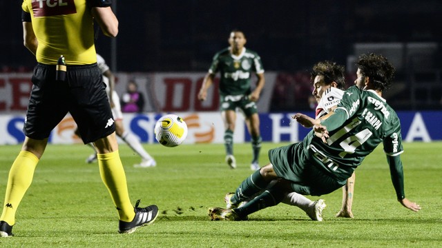 São Paulo x Palmeiras, Gustavo Scarpa