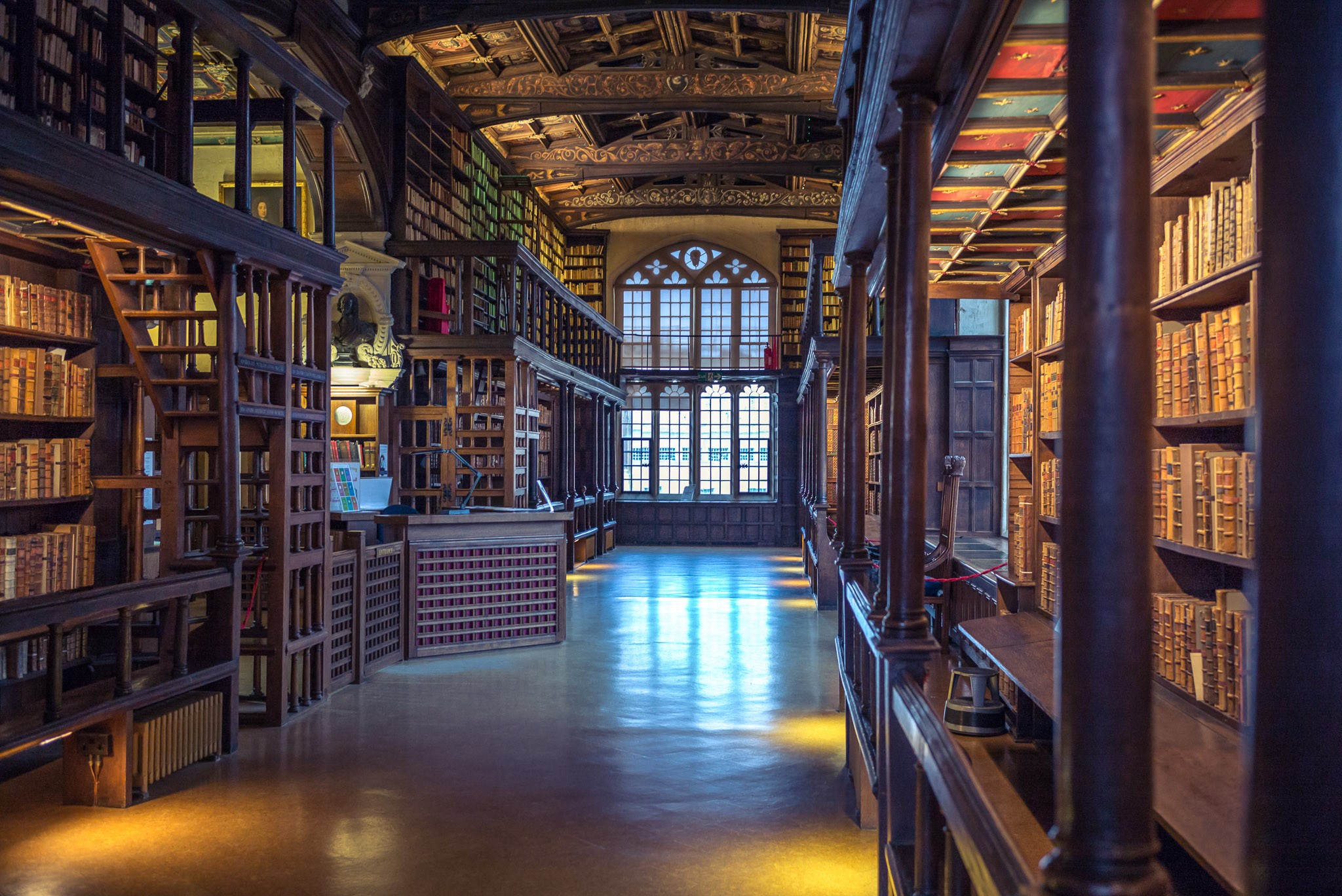 Biblioteca Bodleiana, em Oxford, no Reino Unido (Foto: Chris Chabot/Flickr)