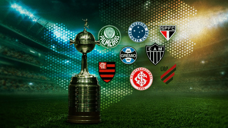 Grêmio, Palmeiras e Cruzeiro devem ser cabeças de chave no sorteio da Taça Libertadores