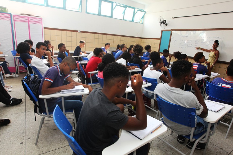 Bahia atinge metas do Ideb 2019 nas séries iniciais do ensino fundamental — Foto: Elói Corrêa/GOVBA