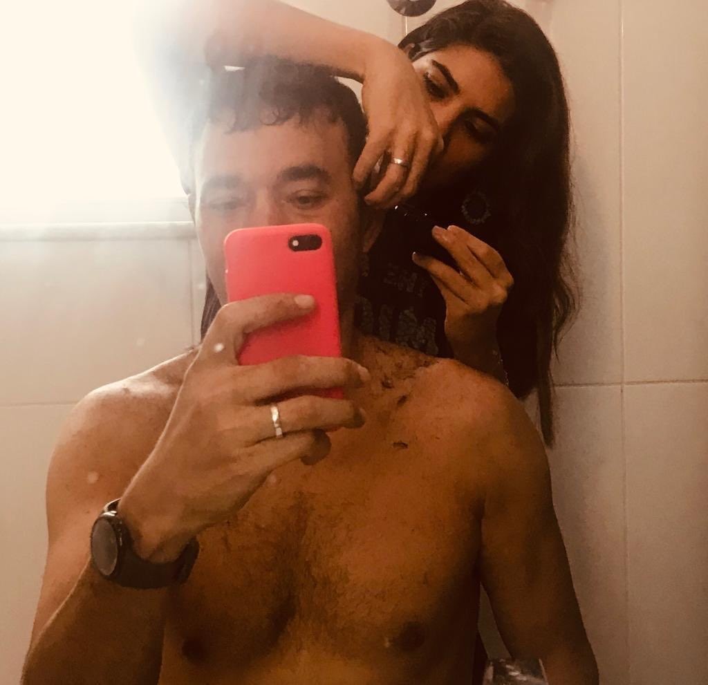 Andreia Sadi e André Rizek (Foto: Reprodução/ Instagram)