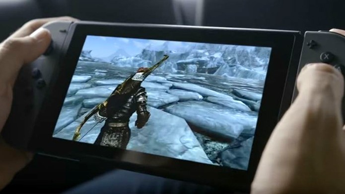 The Elder Scrolls 5: Skyrim - Special Edition foi exibido para o Nintendo Switch em seu vídeo de revelação (Foto: Reprodução/iTech Post)