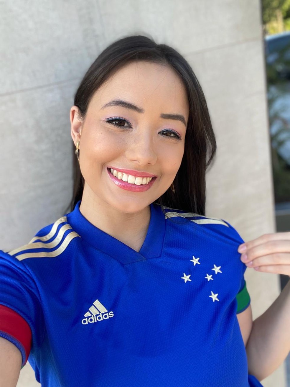 Voz da Torcida: Fernanda Hermsdorff (Cruzeiro)  — Foto: Arquivo Pessoal