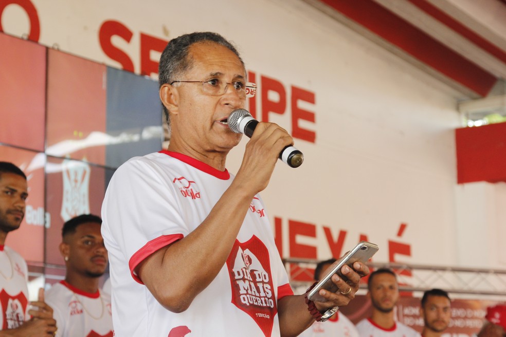 Carlson Silva, presidente do Sergipe — Foto: Osmar Rios/GloboEsporte.com