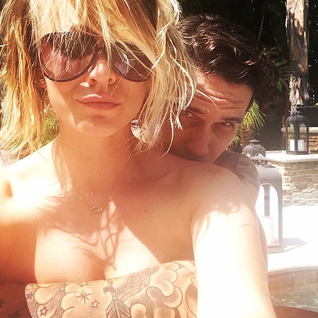 Kaley Cuoco e o marido, Ryan Sweeting (Foto: Reprodução/Instagram)