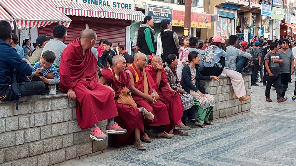 Maioria da população de Ladakh é budista (Foto: Rafael Miotto / G1)