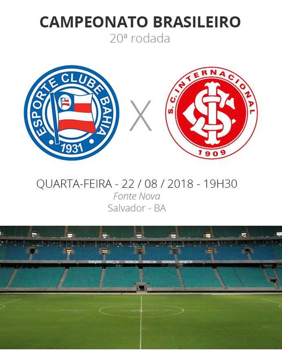 Rodada #20: tudo o que você precisa saber sobre Bahia x ...