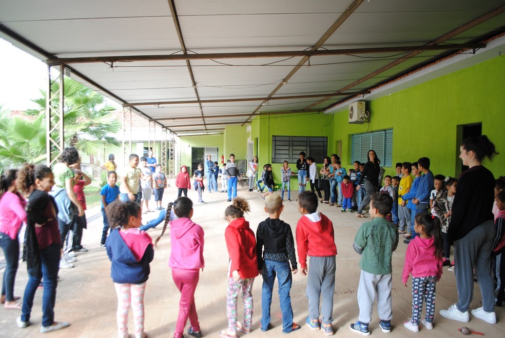 Mais de 100 crianças participaram do projeto 'Férias na Biblioteca', realizado em Tupã (SP) — Foto: Prefeitura de Tupã/Divulgação