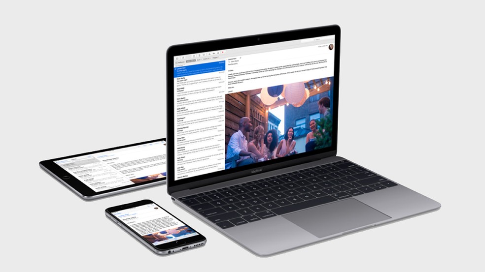 E-mail do iCloud é alternativa para quem usa aparelhos da Apple — Foto: Divulgação/Apple