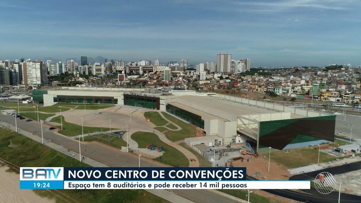 Novo Centro de Convenções é inaugurado na orla da Boca do Rio, em Salvador Bahia G1