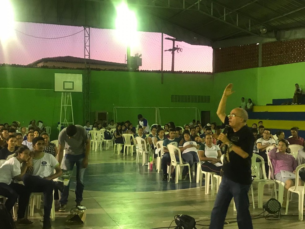Revisão para o Enem aconteceu em Campo Maior, Norte do Piauí — Foto: Divulgação/Seduc