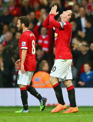 Manchester United x Hull City - gol do Rooney (Foto: AFP)