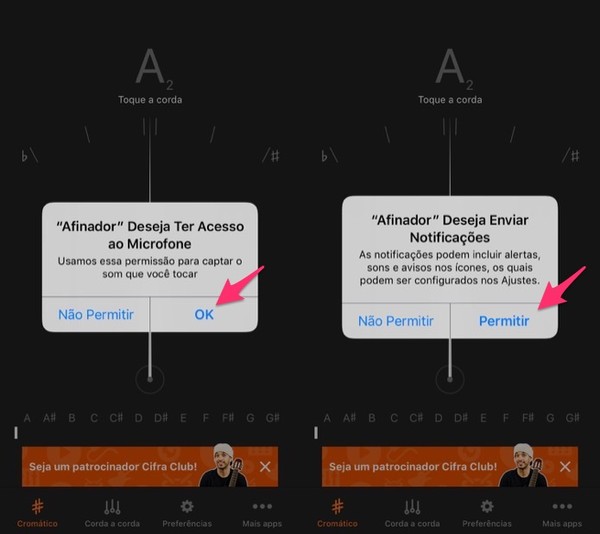 Afinador Online Veja Como Usar O Cifra Club No Pc E No Celular Utilitarios Techtudo Simplemente toca una cuerda y ajustala o aflojala segun las indicaciones. afinador online veja como usar o cifra