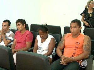 Sete são presos envolvidos na morte de corpos achados em Miguel Alves (Foto: Reprodução/TV Clube)