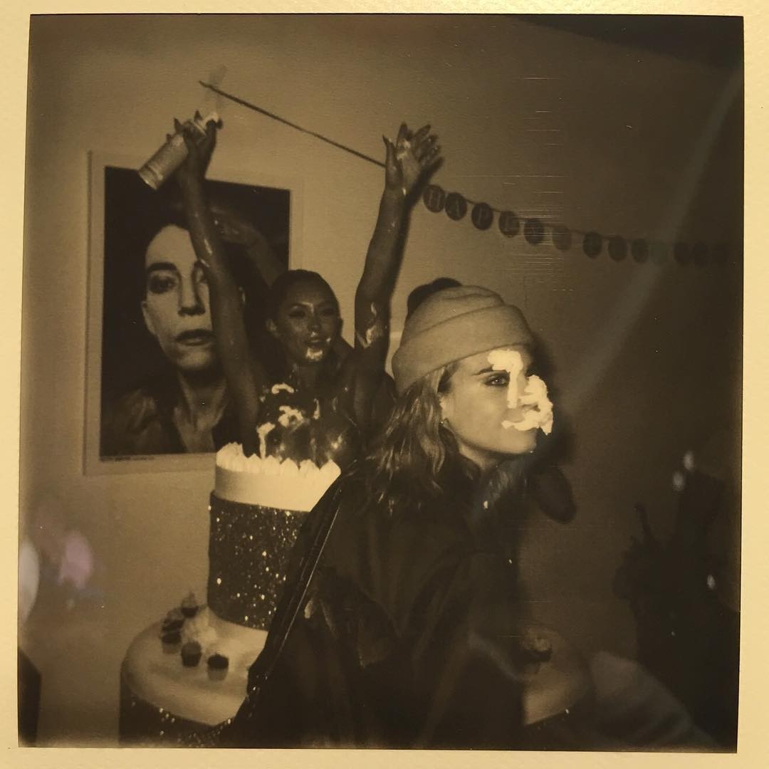 Cara Delevingne em sua festa antecipada de aniversário (Foto: Instagram/Reprodução)