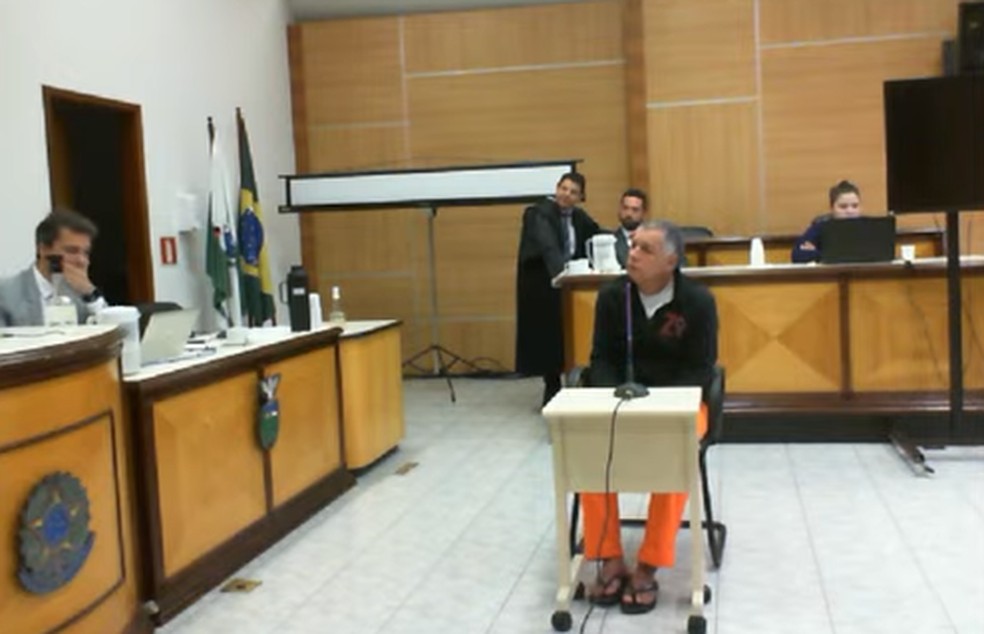 Elias foi condenado nesta terça  — Foto: Tribunal do Júri de Cascavel 