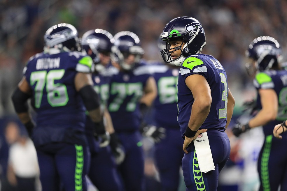 Seattle Seahawks passará o domingo torcendo para os Panthers (Foto: Ronald Martinez/Getty Images)