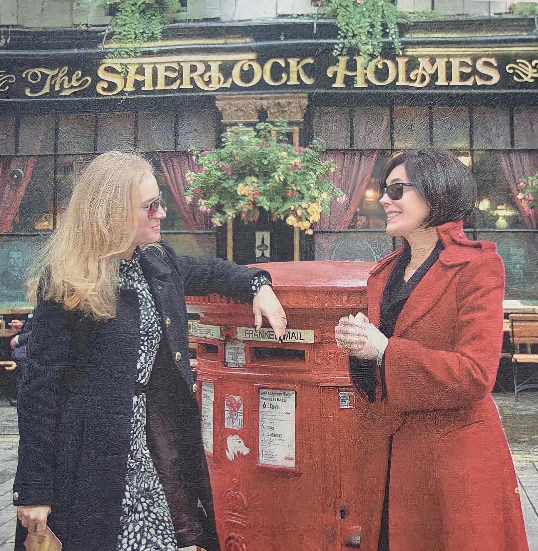 Christiane Torloni e Angélica em Londres (Foto: Reprodução Instagram)