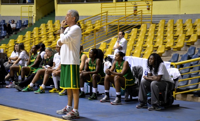 Luiz Augusto Zanon, técnico da seleção brasileira de basquete feminino (Foto: Nikolas Capp)