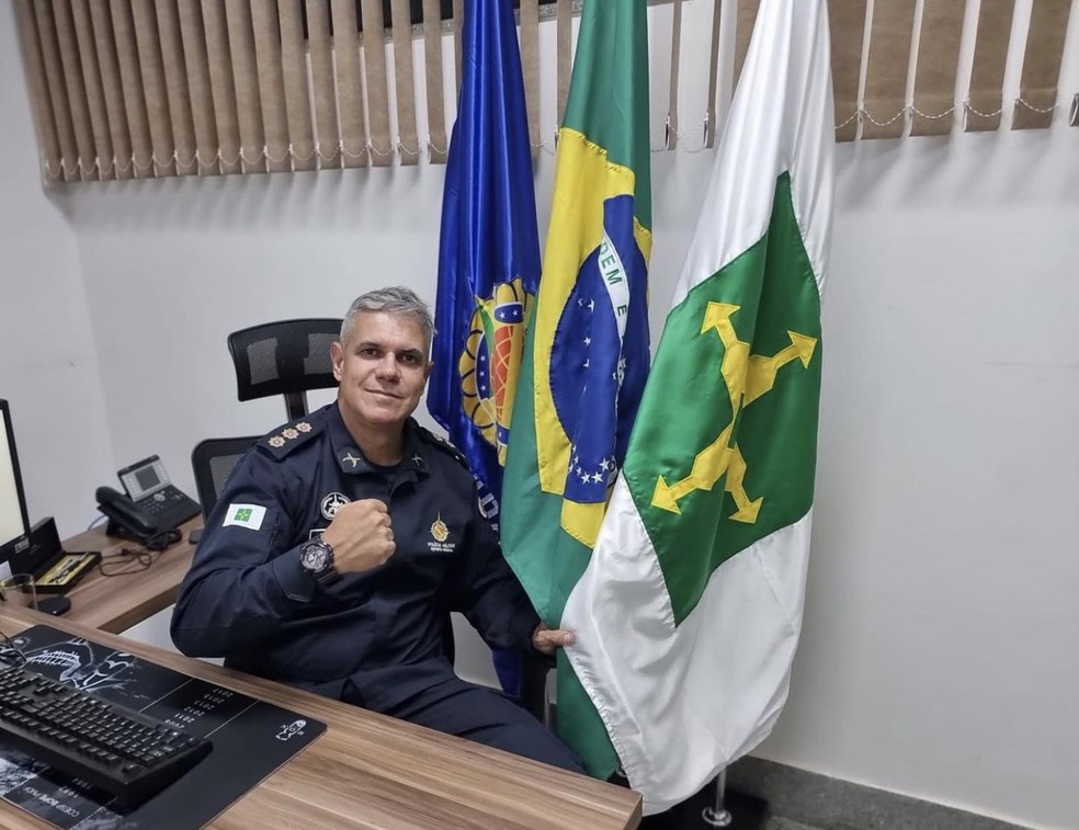 Coronel Moreno é candidato ao governo do DF pelo PTB — Foto: Instagram/Reprodução