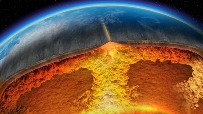Vulcão nas Bermuda se extinguiu há cerca de 30 milhões de anos (Foto: BBC)