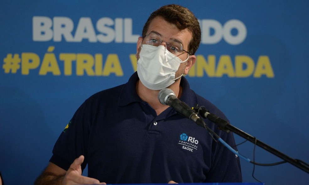 Secretário Municipal de Saúde do Rio, Daniel Soranz — Foto: Tomaz Silva/Agência Brasil