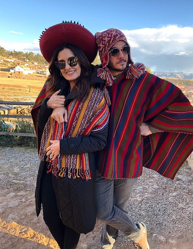 Fátima Bernardes e Túlio Gadelha (Foto: Instagram/Reprodução)