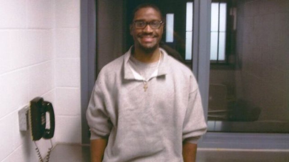 Brandon Bernard foi morto em 10 de dezembro de 2020 por injeção letal na penitenciária federal de Terre Haute, no Estado de Indiana — Foto: Defesa de Brandon Bernard/Divulgação