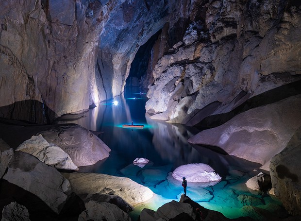 Com 9 km de extensão, Song Doong entrou para o Livro dos Recordes em 2013 como a maior caverna do mundo (Foto: Son Doong Cave Official Site / Reprodução)