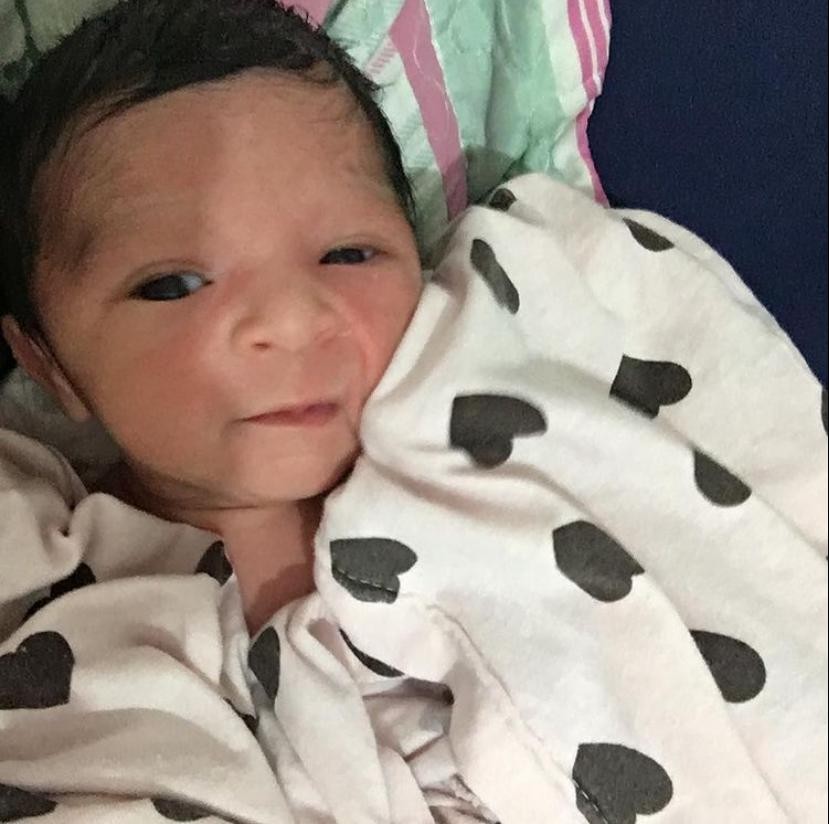 Pedro Lucas, filho de Aymee, nasceu com 39 semanas de gestação (Foto: Arquivo Pessoal)