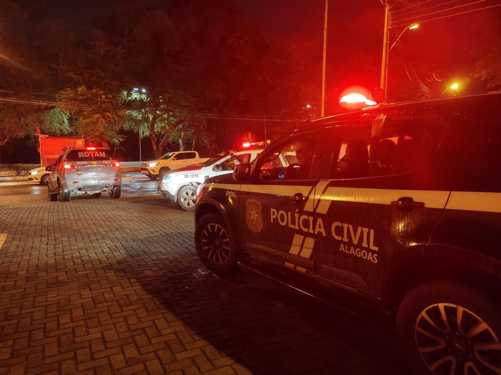 Operação policial cumpre mandados em Alagoas e mais três estados — Foto: ascom/SSP