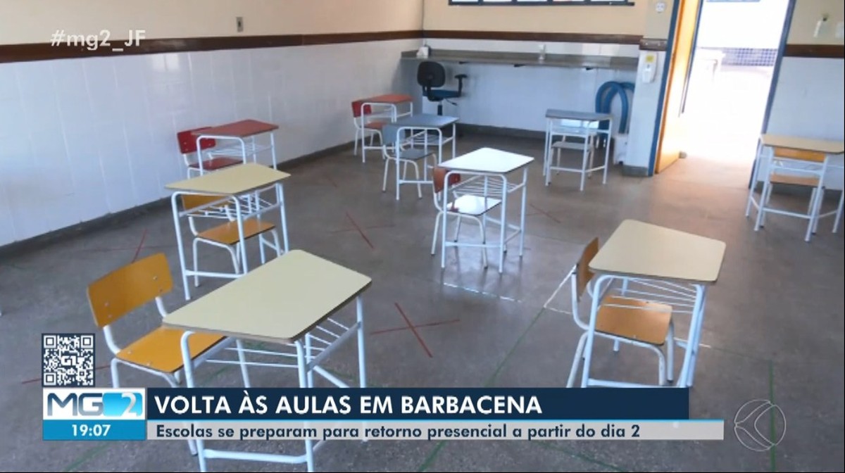 Volta às aulas: escolas de Barbacena adotam medidas sanitárias para retorno presencial dos estudantes - Vimarsana News