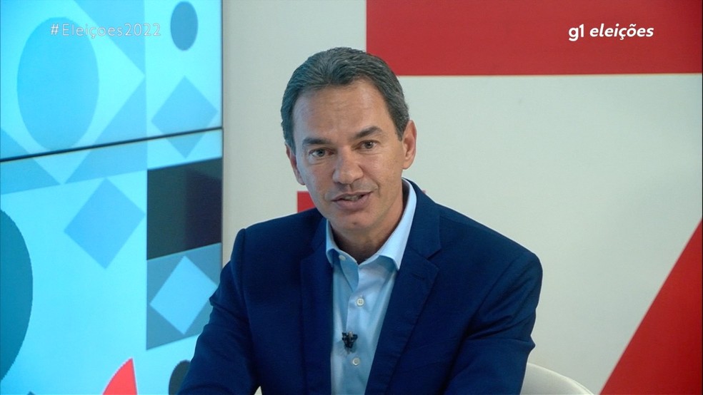 Candidato ao governo de MS pelo PSD, Marquinhos Trad — Foto: Reprodução/g1 MS