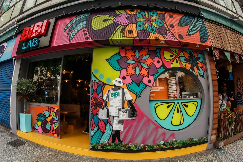 A fachada do restaurante/lanchonete Bibi Lab, novidade em Copacabana &mdash; Foto: Jo&atilde;o Lobo/Diulga&ccedil;&atilde;o