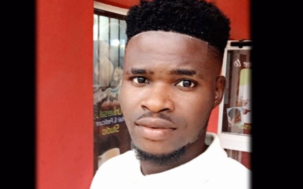 Daniel Joseph Okechkwu era o homem se passando por Paul Richard — Foto: BBC