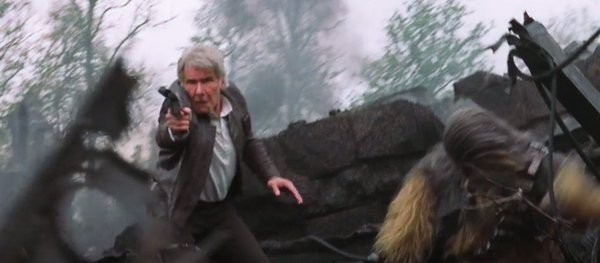 Comercial de TV mostra Han Solo em ação em Star Wars: o Despertar da Força (Foto: reprodução)