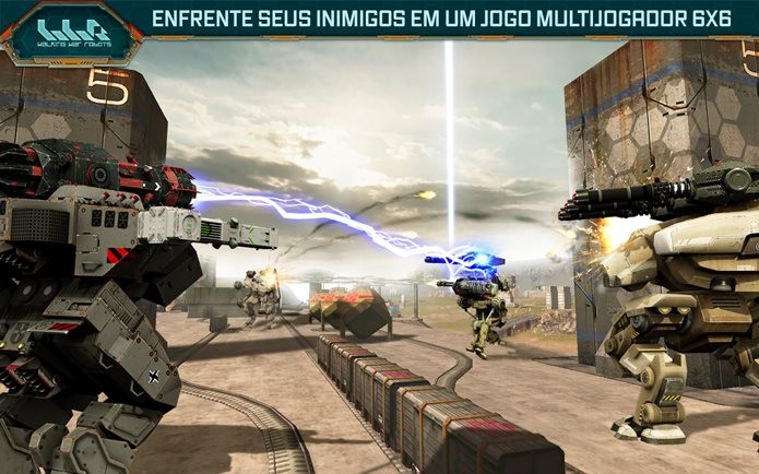 Jogo com robôs gigantes e multiplayer de tirar o fôlego (Foto: Divulgação / Pixonic)