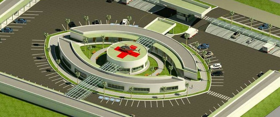 Hospital com capacidade para mil cirurgias ao mês deve ser construído (Foto: Reprodução)
