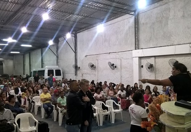 Eike Batista participa de culto na Assembleia de Deus (Foto: Reprodução Facebook )