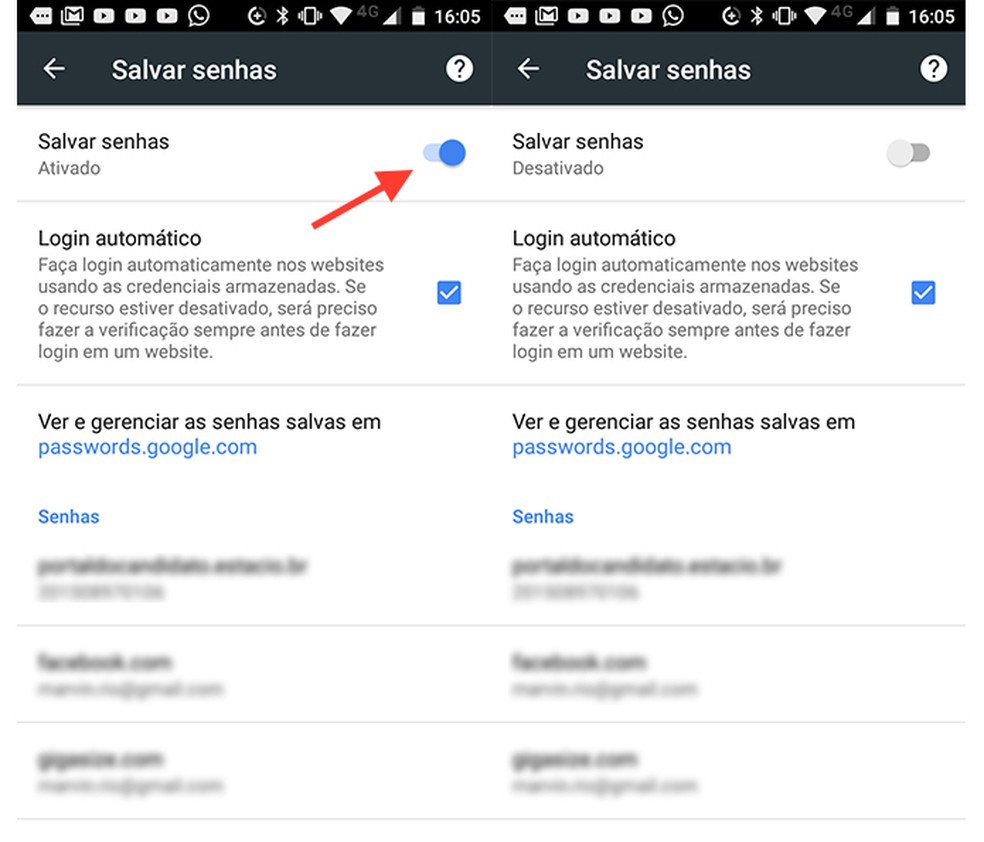 Como Consultar Uma Senha Salva No Google Chrome Para Android Navegadores Techtudo