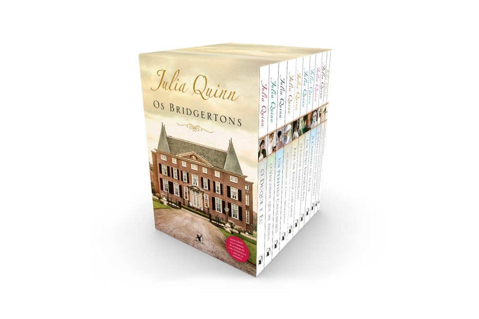 O Box Os Bridgertons traz oito histórias que focam em cada um dos irmãos da família britânica (Foto: Reprodução/Amazon)