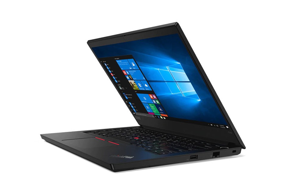 Thinkpad E14 tem tela Full HD de 14 polegadas — Foto: Divulgação/Lenovo