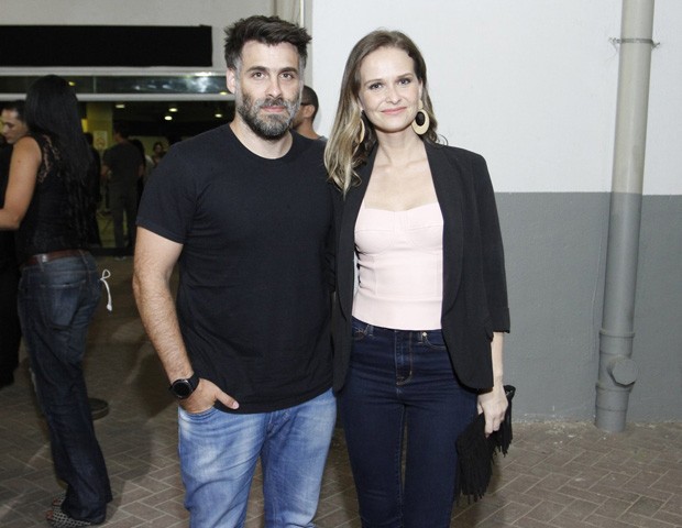 Fernanda Rodrigues e Raoni Carneiro (Foto: Thyago Andrade/Brazil News)