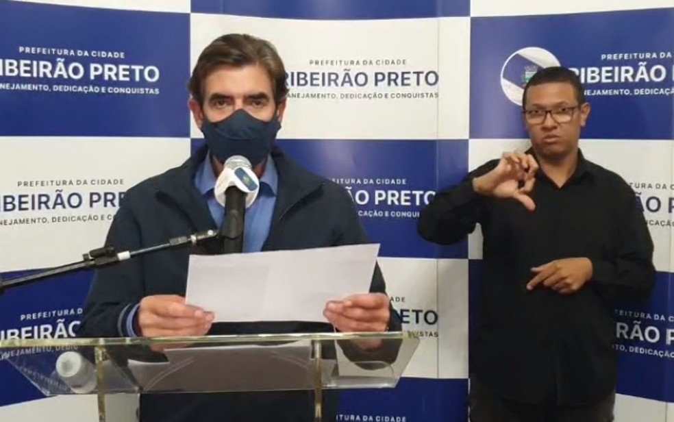 O prefeito de Ribeir&atilde;o Preto, Duarte Nogueira (PSDB) &mdash; Foto: Reprodu&ccedil;&atilde;o/Facebook