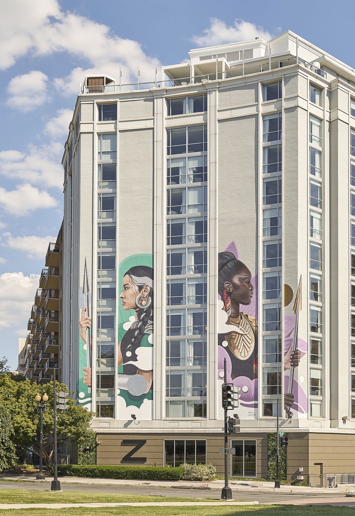 Hotel em Washington celebra conquistas femininas e igualdade de gênero por meio da arte (Foto: Divulgação)