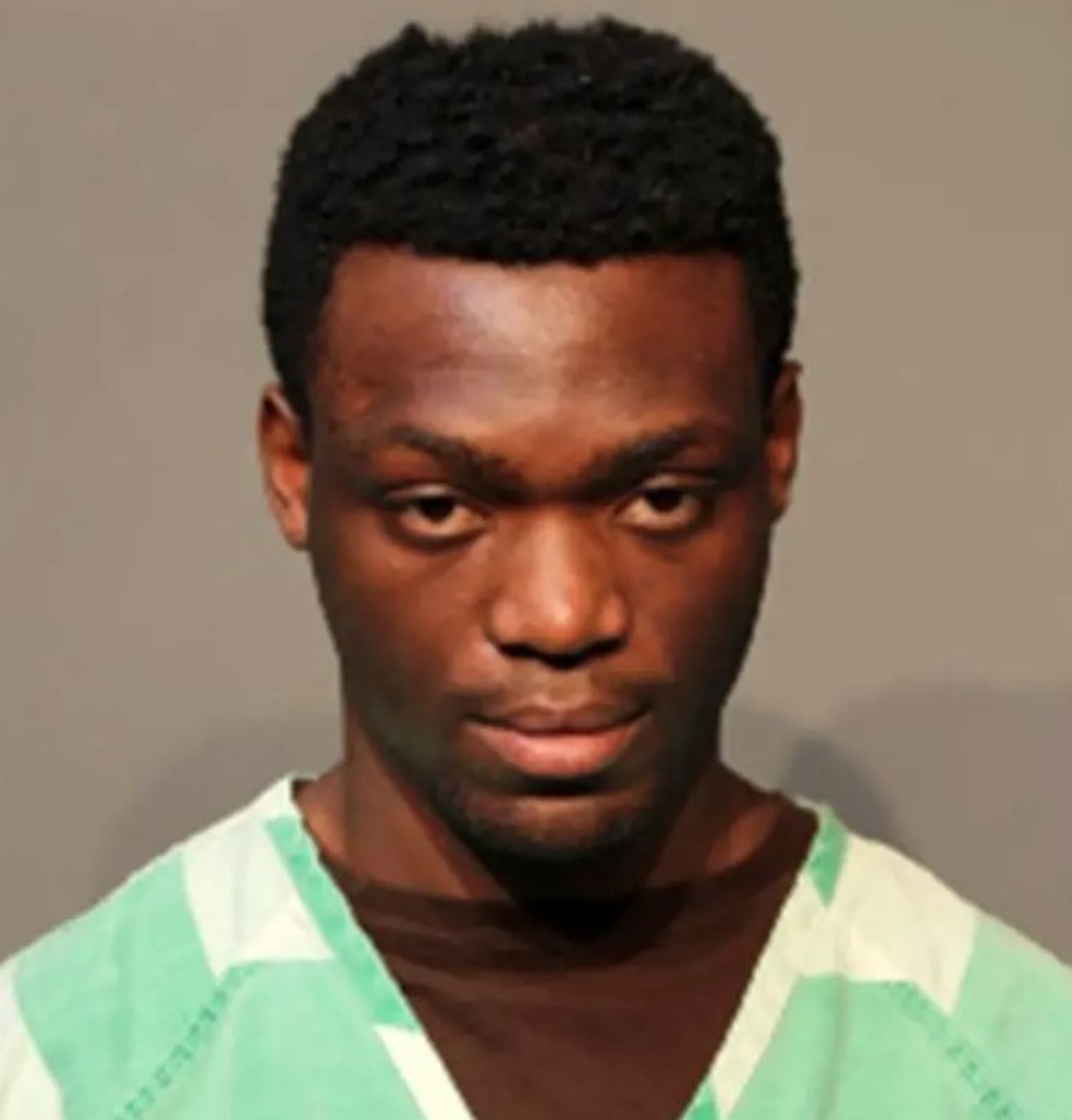 Dan Abimana foi preso por invadir casa em Iowa — Foto: Divulgação/Polk County Police