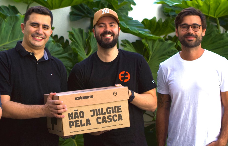 Paulo Monçores, Saulo Marti e Eduardo Petrelli, co-fundadores da Diferente