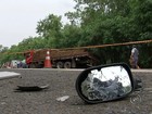 Motorista morre ao bater carro de frente com caminhão em Tietê