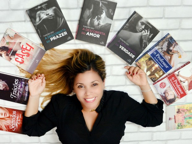 Escritora Tatiana Amaral já tem 10 livros publicados (Foto: Divulgação)